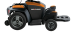 Go Chair shown with Amber Orange shrouds
