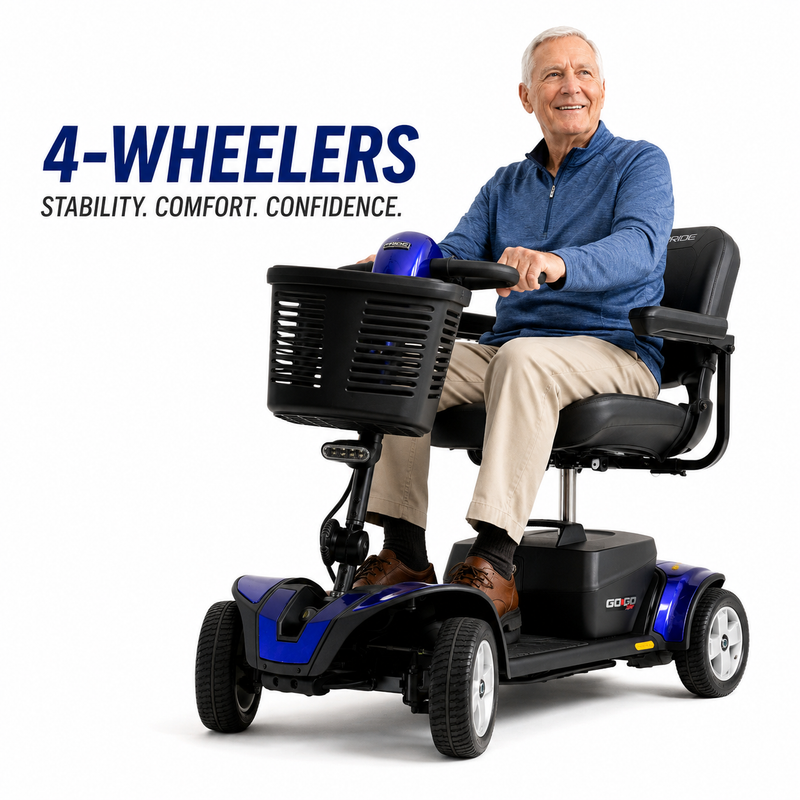 4 Wheel Mobility Scooter