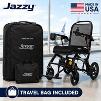 Pride Jazzy Ultra Light Power Wheelchair | Free Accessories + Extended Warranty