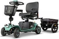 Pride Baja Bandit Mobility Scooter with Cargo Trailer | Lifetime Protection