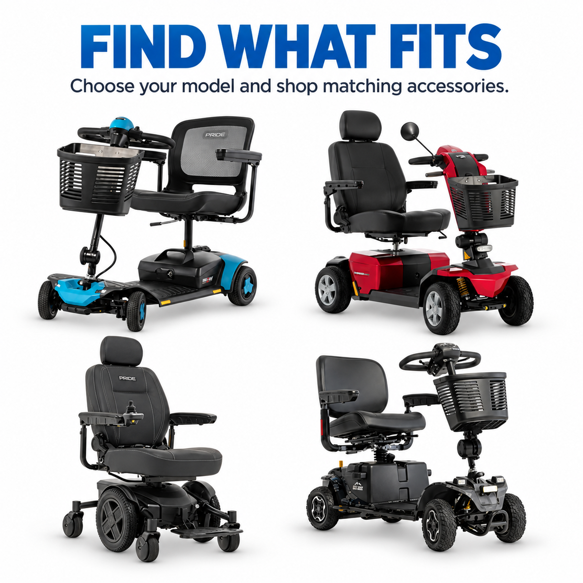 Find Accessories for Your Model