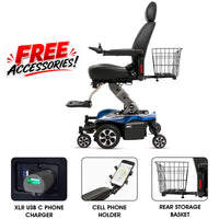 Pride Jazzy Air 2 Power Wheelchair | Lifetime Protection + Accessories