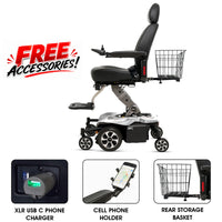 Pride Jazzy Air 2 Power Wheelchair | Lifetime Protection + Accessories