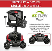 Pride Go Go Elite Traveller 2 Mobility Scooter | Free Accessories +Warranty