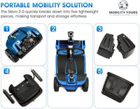 Pride Revo 2.0 4-Wheel Mobility Scooter | Free Accessories + Warranty