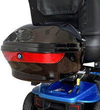 Mobility Yours Rear Storage Pod, Universal Fit for Power Scooters and Wheelchairs, Lockable with Keys, Safety Reflectors, Black