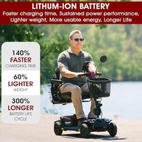 Pride Go Go Endurance AL+ Mobility Scooter | Free Accessories + Warranty