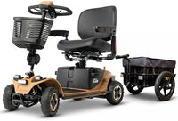 Pride Baja Bandit Mobility Scooter with Cargo Trailer | Lifetime Protection