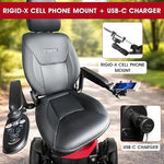Pride Mobility Jazzy EVO 613 Li Power Wheelchair I Lifetime Protection Plan + Accessory Kit