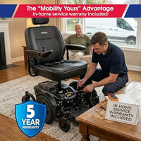 Pride Jazzy EVO 614 Power Wheelchair | Free Accessories + Extended Warranty