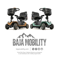 Pride Baja Bandit Mobility Scooter with Cargo Trailer | Lifetime Protection