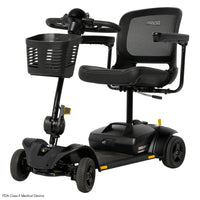 Pride Go Go Elite Traveller Gen 3 Platinum 4-Wheel Mobility Scooter | Free Accessories Included + Extended Warranty