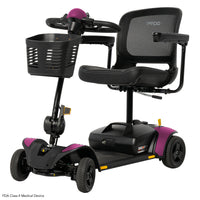 Pride Go Go Elite Traveller Gen 3 Platinum 4-Wheel Mobility Scooter | Free Accessories Included + Extended Warranty
