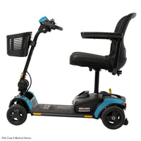 Pride Go Go Elite Traveller Gen 3 Platinum 4-Wheel Mobility Scooter | Free Accessories Included + Extended Warranty