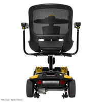 Pride Go Go Elite Traveller Gen 3 Platinum 4-Wheel Mobility Scooter | Free Accessories Included + Extended Warranty