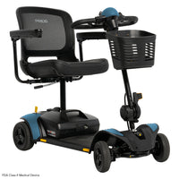 Pride Go Go Elite Traveller Gen 3 Platinum 4-Wheel Mobility Scooter | Free Accessories Included + Extended Warranty