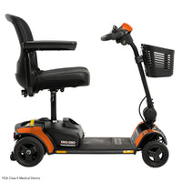 Pride Go Go Elite Traveller Gen 3 Platinum 4-Wheel Mobility Scooter | Free Accessories Included + Extended Warranty