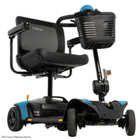Pride Go Go Elite Traveller Gen 3 Platinum 4-Wheel Mobility Scooter | Free Accessories Included + Extended Warranty