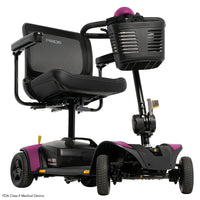 Pride Go Go Elite Traveller Gen 3 Platinum 4-Wheel Mobility Scooter | Free Accessories Included + Extended Warranty