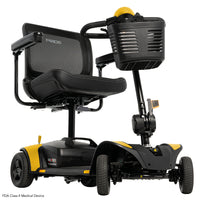 Pride Go Go Elite Traveller Gen 3 Platinum 4-Wheel Mobility Scooter | Free Accessories Included + Extended Warranty