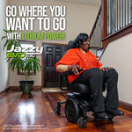 Pride Mobility Jazzy EVO 613 Li Power Wheelchair I Lifetime Protection Plan + Accessory Kit