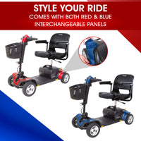 Pride Go Go Sport 4-Wheel Mobility Scooter | Professionally Prepared Open Box | Full Manufacturer Warranty