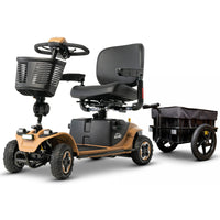 Pride Baja Bandit Mobility Scooter with Cargo Trailer | Lifetime Protection