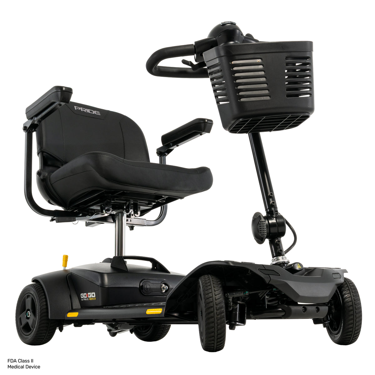 Pride Go-Go Ultra X Gen 3 Travel Scooter | Free Accessories Included