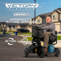 Pride Victory Platinum Mobility Scooter | Free Accessories + Extended Warranty