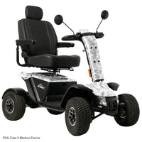 Pride Baja Wrangler 2 Mobility Scooter with Cargo Trailer | Extended Warranty