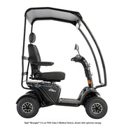 Pride Baja Wrangler 2 Hard Top Canopy with Windshield