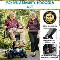 Pride Jazzy Air 2 Power Wheelchair | Lifetime Protection + Accessories