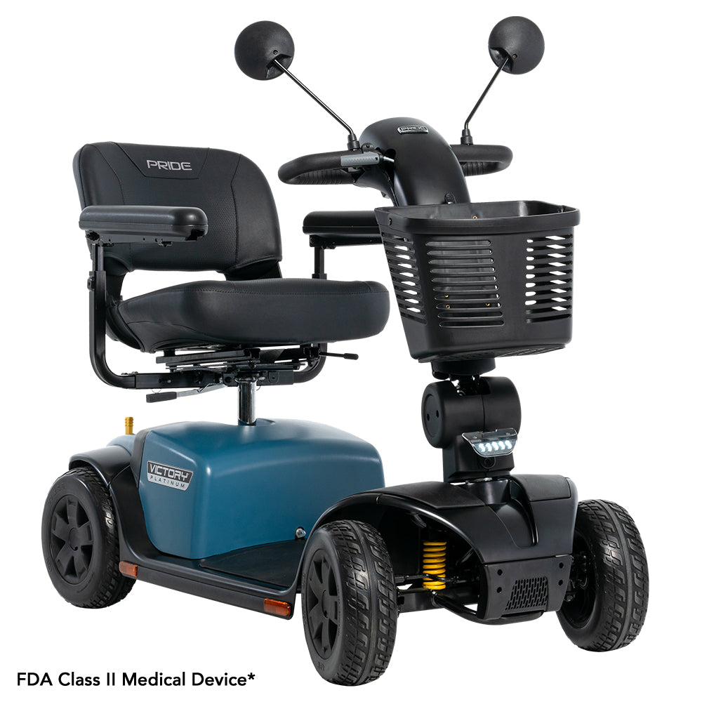 Pride Victory Platinum Mobility Scooter | Free Accessories + Extended Warranty